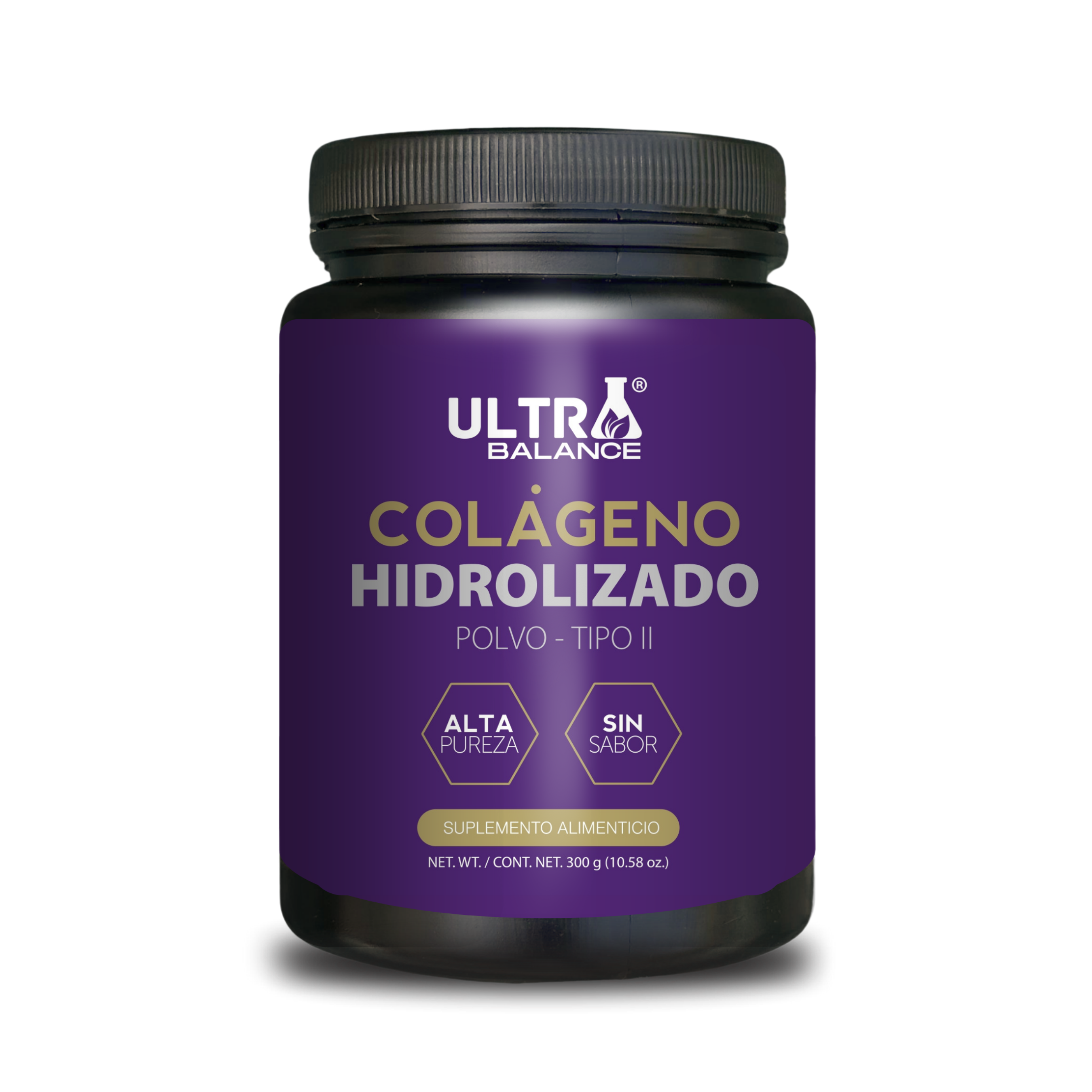 Colágeno Hidrolizado Premium 300g Tipo II | Ultra Balance