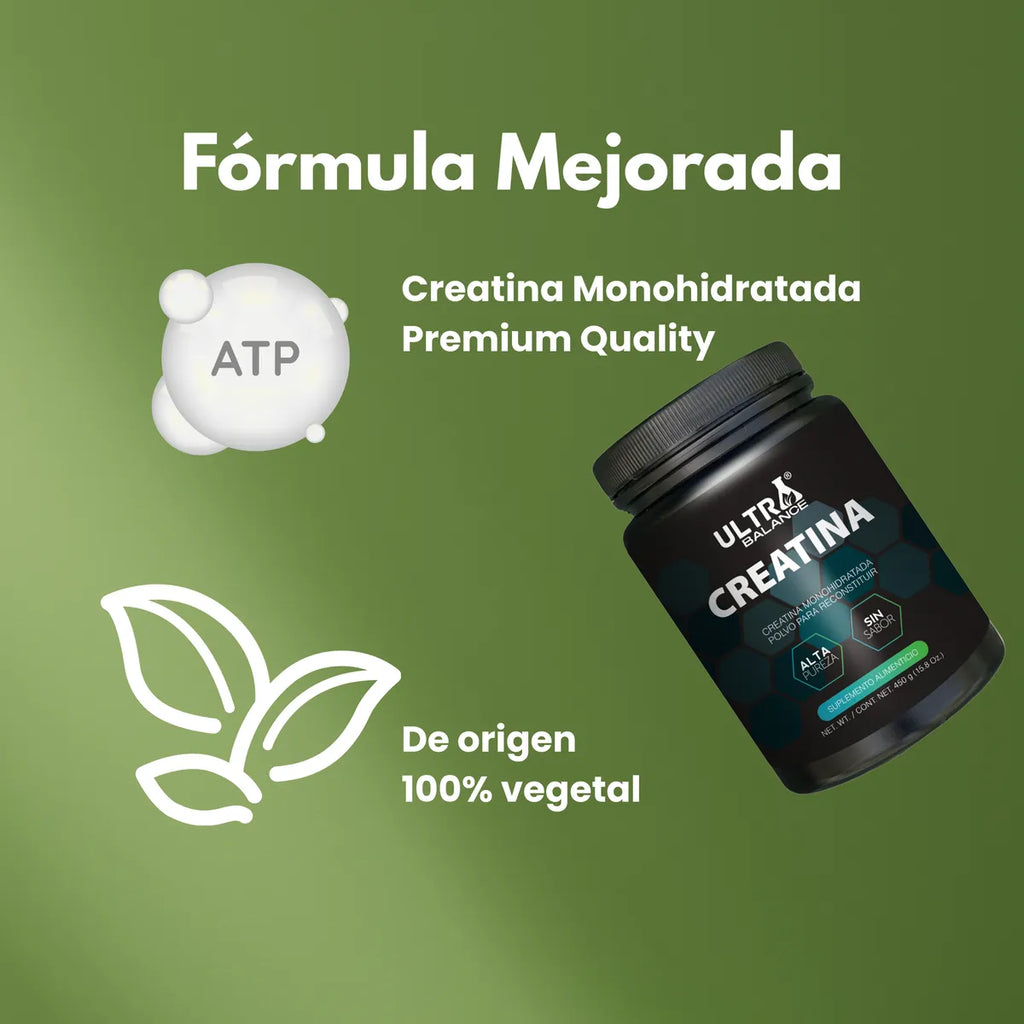 Creatina Monohidratada Premium 450g | Ultra Balance